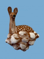Visions West Gallery :: 1 deer-on-cloud-1 Andréa :: Deer on Cloud 5