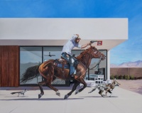 Visions West Gallery :: 1 action-painting Tracy :: Modern Runners