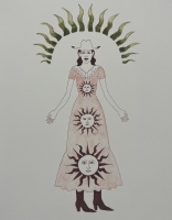 Visions West Gallery :: 1 roman-boot Jane :: Lady Sunshine