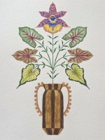 Visions West Gallery :: 1 roman-boot Jane :: The Leaf Collector