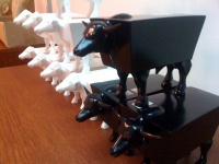 Visions West Gallery :: Bruce :: Stacking Bulls