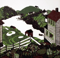 Visions West Gallery :: Bruce :: North Atlantic Fishing Village