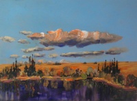 Visions West Gallery :: Bruce :: Pond in the Tundra