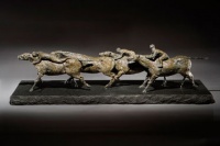Visions West Gallery :: Bruce :: Four Horses Three Riders