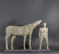 Visions West Gallery :: Bruce :: Horse with Man