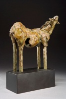 Visions West Gallery :: Bruce :: Small Goat with Wooden Legs