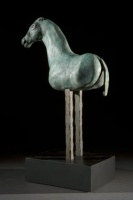 Visions West Gallery :: Bruce :: Small Horse with Two Wooden Legs