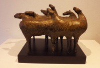 Visions West Gallery :: Bruce :: Eight Horses Thirteen Legs 