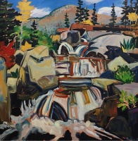 Visions West Gallery :: Bruce :: Falls Above The Grottos