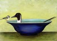Visions West Gallery :: Bruce :: Pintail Duck and Chickadee
