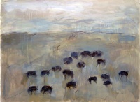 Visions West Gallery :: Bruce :: Dowry Angus Drawing #1