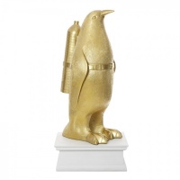 Visions West Gallery :: Bruce :: Golden Cloned Penguin with Petbottle 