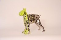 Visions West Gallery :: Bruce :: Cloned Yellow Bulldog with Petbottle 