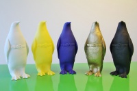 Visions West Gallery :: Bruce :: Cloned Penguin with Petbottle 