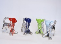 Visions West Gallery :: Bruce :: Cloned Red Chihuahua with Shoes 