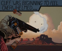 Visions West Gallery :: Bruce :: Cliff was Overwhelmed 