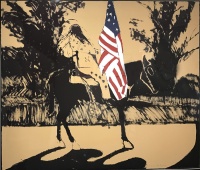 Visions West Gallery :: 1 indian-at-crow-fair Fritz :: Indian at Crow Fair