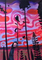 Visions West Gallery :: Bruce :: Black The Trees Will Be 