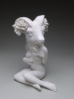 Visions West Gallery :: Bruce :: Entangled Wonders, California Bighorn with Coastal Mollusks