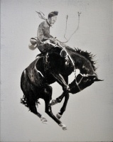 Visions West Gallery :: Bruce :: Last Go Round, Ucross #9