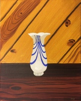 Visions West Gallery :: Bruce :: Blue and White Vase