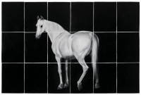 Visions West Gallery :: Bruce :: White Horse (after Grant and Stubbs)