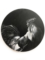 Visions West Gallery :: Bruce :: Rooster (after Hondecoeter)