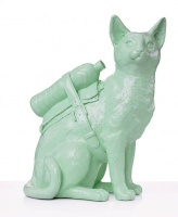 Visions West Gallery :: Bruce :: Cloned Cat with Petbottle