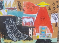 Visions West Gallery :: Bruce :: A Talking Pigeon