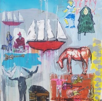 Visions West Gallery :: Bruce :: Bright Red Boat