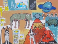 Visions West Gallery :: Bruce :: I Was Just Getting Groceries