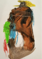 Visions West Gallery :: Bruce :: Totemic Figure #13