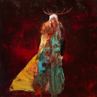 Visions West Gallery :: Bruce :: Totemic Figure # 23 