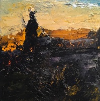 Visions West Gallery :: Bruce :: Totemic Figure-Black Robe