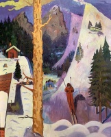 Visions West Gallery :: Bruce :: The Skier