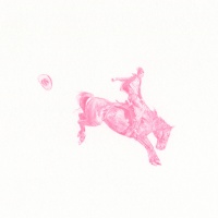 Visions West Gallery :: Bruce :: Untitled Bronc Rider Dr. 1 