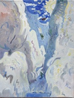 Visions West Gallery :: Bruce :: Study for Canyon Race