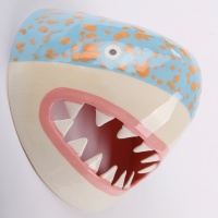 Visions West Gallery :: Bruce :: Blue Confetti Shark