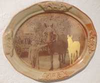 Visions West Gallery :: Bruce :: Workhorse and Children