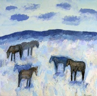 Visions West Gallery :: Bruce :: Picabo Horses #7