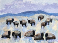 Visions West Gallery :: Bruce :: Ruby Valley Buffalo #6