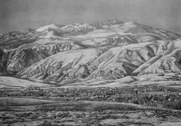 Visions West Gallery :: Bruce :: Postcard of the Bighorn Mountains