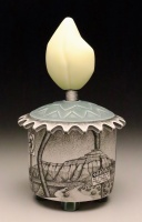 Visions West Gallery :: Bruce :: Coffee Bean Jar 1