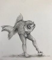 Visions West Gallery :: Bruce :: Goldfish with Legs