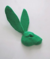 Visions West Gallery :: Bruce :: Kelly Green Floating Head